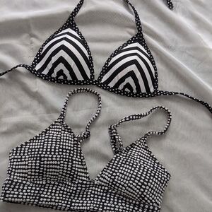 Two swim tops size Small aerie/California Waves